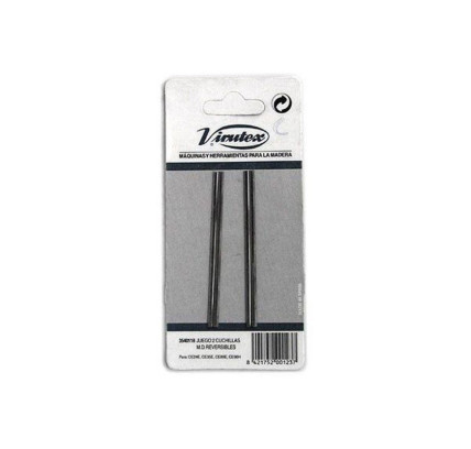 CUCHILLA RECAMBIO CEPILLO ELECTRICO REVERSIBLE 80MM VIRUTEX
