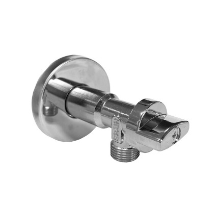 LLAVE REGULACION STANDARD AMERICA EXTRA LARGA 1/2"-3/8" CROMO 40242