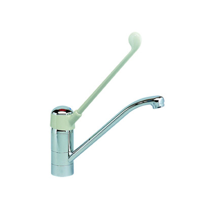 MONOMANDO FREGADERO MEZCLADOR GENEBRE CROMO 1708 04