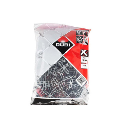 CRUCETA RUBI 7MM (100 UDS) 02904