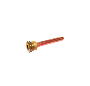 VAINA LATON PARA TERMOMETRO 1/2" L-100MM