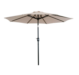 PARASOL ALUMINIO INCLINABLE NATUUR 2,5 METROS BEIGE