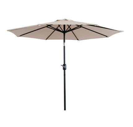 PARASOL ALUMINIO INCLINABLE NATUUR 2,5 METROS BEIGE
