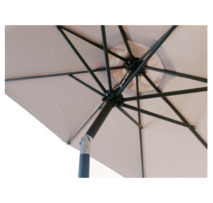 PARASOL ALUMINIO INCLINABLE NATUUR 2,5 METROS BEIGE