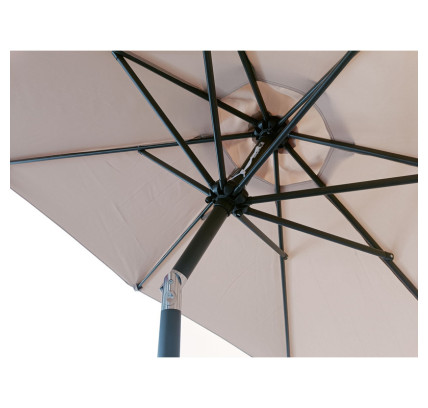 PARASOL ALUMINIO INCLINABLE NATUUR 2,5 METROS BEIGE