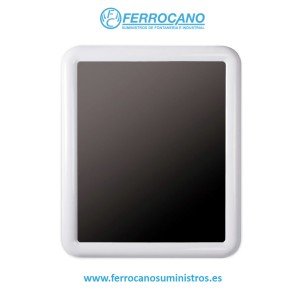 ESPEJO BAÑO RECTANGULAR TATAY 65X55 BLANCO