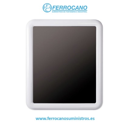 ESPEJO BAÑO RECTANGULAR TATAY 65X55 BLANCO