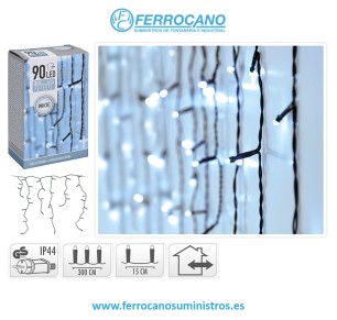 LUCES DE NAVIDAD 90 BOMBILLAS