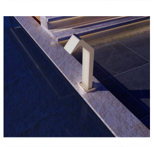 CASCADA GRANDE PISCINA POOLIMEX NIÁGARA INOX MOKA CPN002-AMK