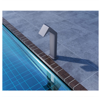 CASCADA GRANDE PISCINA POOLIMEX NIÁGARA INOX GRIS COBALTO CPN002-AGCB