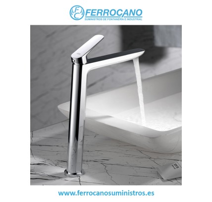 MONOMANDO LAVABO IMEX ALTO BELGICA CROMO BDZ044-3
