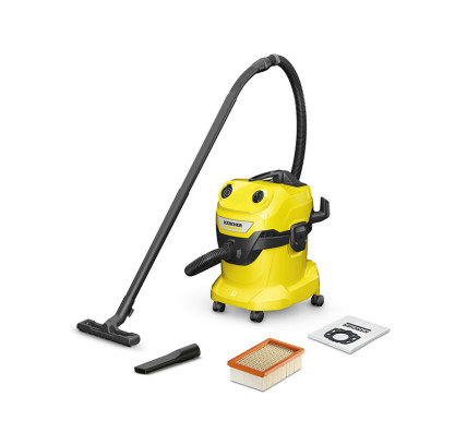 ASPIRADOR KARCHER SECO/HÚMEDO WD 4 V-20/5/22 1000W 20 LITROS 1.628-209.0