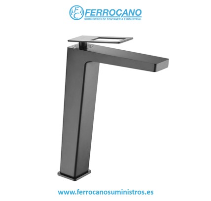 MONOMANDO LAVABO IMEX SUECIA ALTO NEGRO/MATE BDC032-3NG