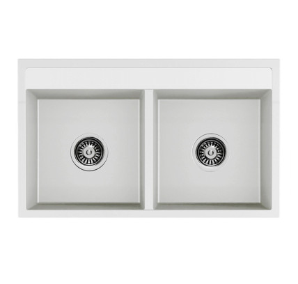 FREGADOR PLASTIMODUL GRANADA 86X49 GRANITO BLANCO