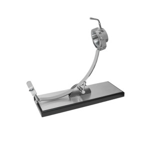 JAMONERO PROFESIONAL BUARFE CORDOBA ABATIBLE Y GIRATORIO BASE DM/INOX 4596