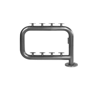 BATERIA CONTADOR ACERO GALVANIZADO CIRCUITO CERRADO 2 FILAS