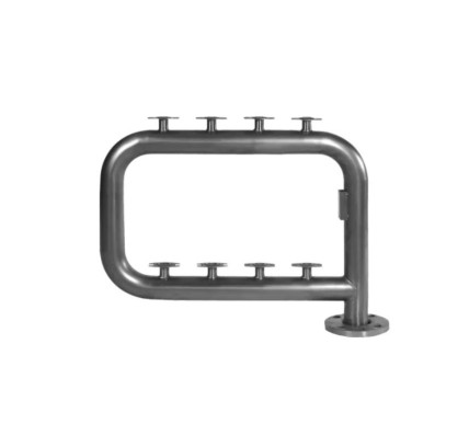 BATERIA CONTADOR ACERO GALVANIZADO CIRCUITO CERRADO 2 FILAS