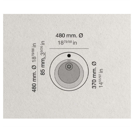 FREGADOR POALGI ZAFIRO CONCRET