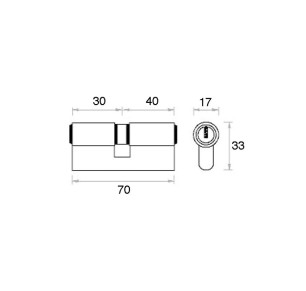 BOMBILLO SEGURIDAD FAC 70-P (30X40) LAT L/L