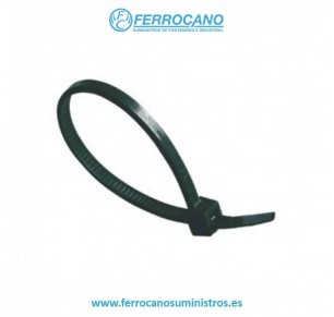 BRIDA NYLON NEGRA 2.5X130 (100 UDS)