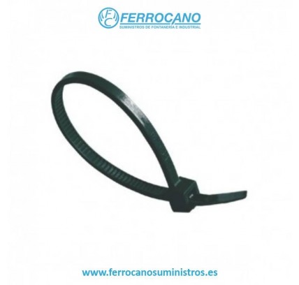 BRIDA NYLON NEGRA 2.5X130 (100 UDS)