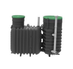 DEPURADORA SIN ELECTRICIDAD EASYCOMPACT 1-4 HE 2000 LITROS GRAF 169200