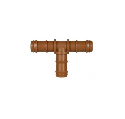 T GOTEO SEGURIDAD MARRON 16MM