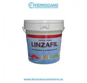 PINTURA CAUCHO GRIS FIBRA 15LT