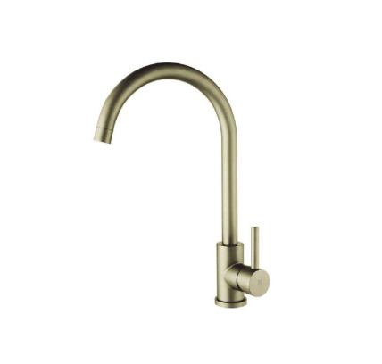MONOMANDO FREGADERO KALLA PLENUM ORO CEPILLADO 23634D
