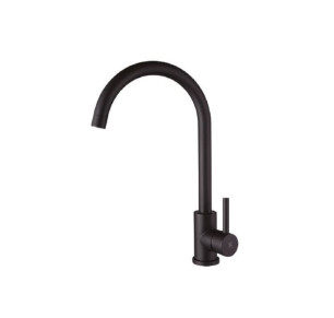 MONOMANDO FREGADERO KALLA PLENUM NEGRO MATE 23634N