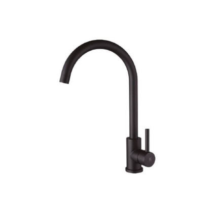 MONOMANDO FREGADERO KALLA PLENUM NEGRO MATE 23634N