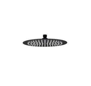 ROCIADOR DUCHA EXTRAPLANO REDONDO KALLA 25CM NEGRO MATE 03441N