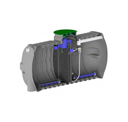 SISTEMA DEPURACIÓN ACTICLEVER 122 2000 LITROS (6 HABITANTES) 13900201