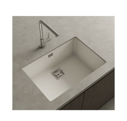 FREGADOR POALGI ZIE 60 1S BLANCO BRILLO GLOSS