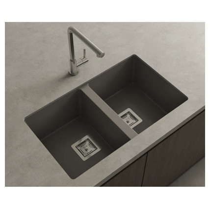 FREGADOR POALGI ZIE 70 2S CONCRET BRILLO GLOSS