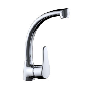 GRIFO DE COCINA MONOMANDO 255MM CON CAÑO CONFORMADO NF ONE C1