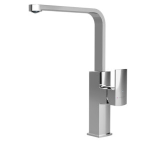 GRIFO DE COCINA MONOMANDO 310MM 5L/MIN ALPINA SQUARE COLD OPEN