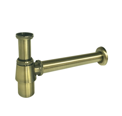 SIFÓN DE BOTELLA 1 1/4" CON TUBO DE Ø32MM