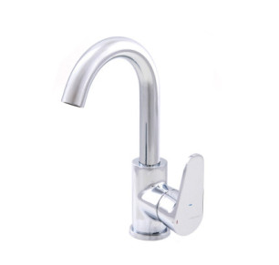 GRIFO DE LAVABO MONOMANDO 180MM 5L/MIN CAÑO TUBO ROCKET COLD OPEN