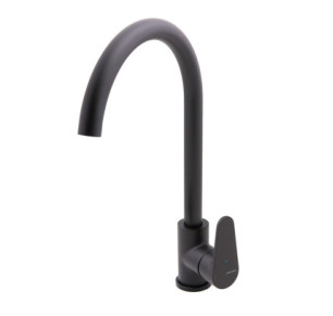 GRIFO DE COCINA MONOMANDO 230MM 5L/MIN ROCKET NEGRO MATE COLD OPEN