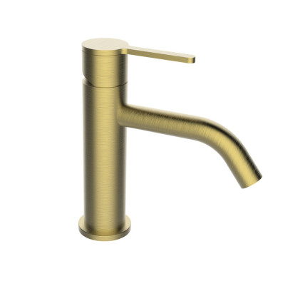 GRIFO DE LAVABO MONOMANDO 70MM 5L/MIN NEXUS ORO CEPILLADO