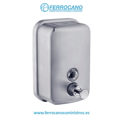 DOSIFICADOR JABON VERTICAL KORMAN 600ML INOX SATINADO 03001.06.KOR.S