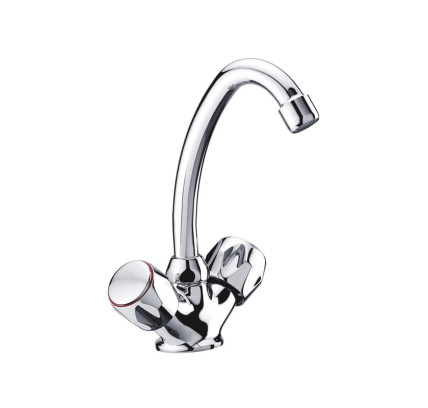 GRIFO DE LAVABO BIMANDO G180 180MM CON VÁLVULA DE DESAGÜE METÁLICO NF WITH2 GUAYAMA