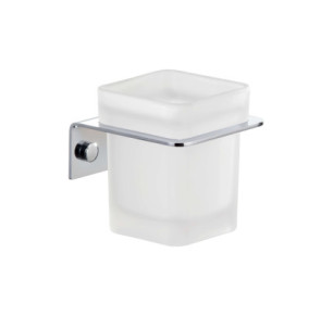 PORTACEPILLOS PARED INOX CEPILLADO