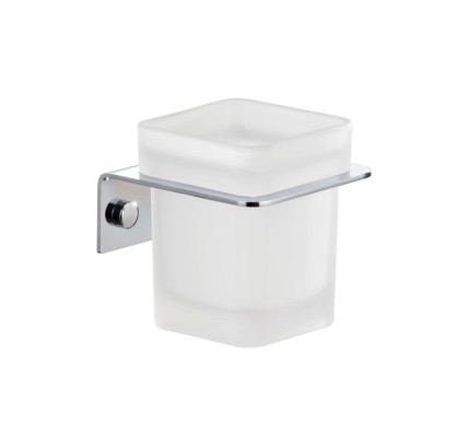PORTACEPILLOS PARED INOX CEPILLADO