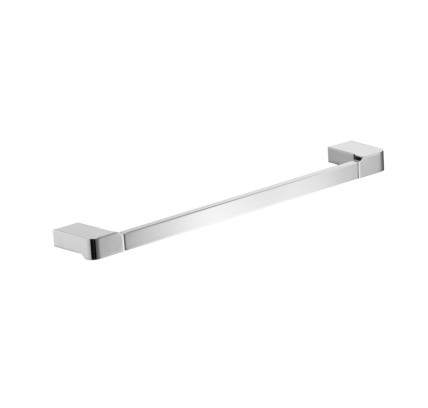 ESCOBILLERO DE PIE CROMO/BLANCO