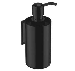 DOSIFICADOR PARED ADHESIVO NEGRO MATE
