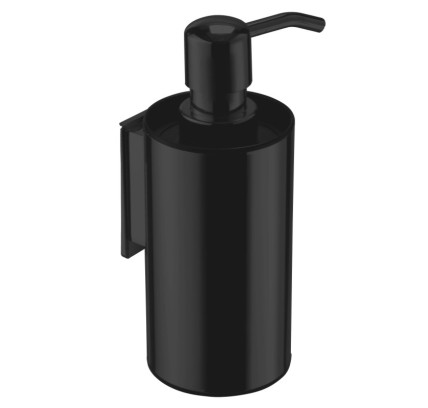 DOSIFICADOR PARED ADHESIVO NEGRO MATE