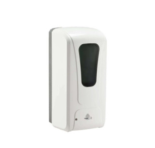DOSIFICADOR PARED AUTOMÁTICO 1000 ML DOBLE DESINFECCIÓN BLANCO