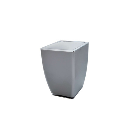 PAPELERA 5 LITROS GRIS